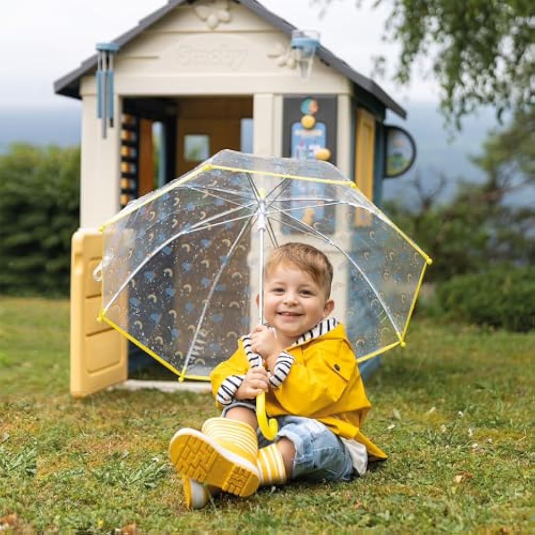 Smoby 4 Seasons Playhouse – Educational Outdoor Garden House for Kids