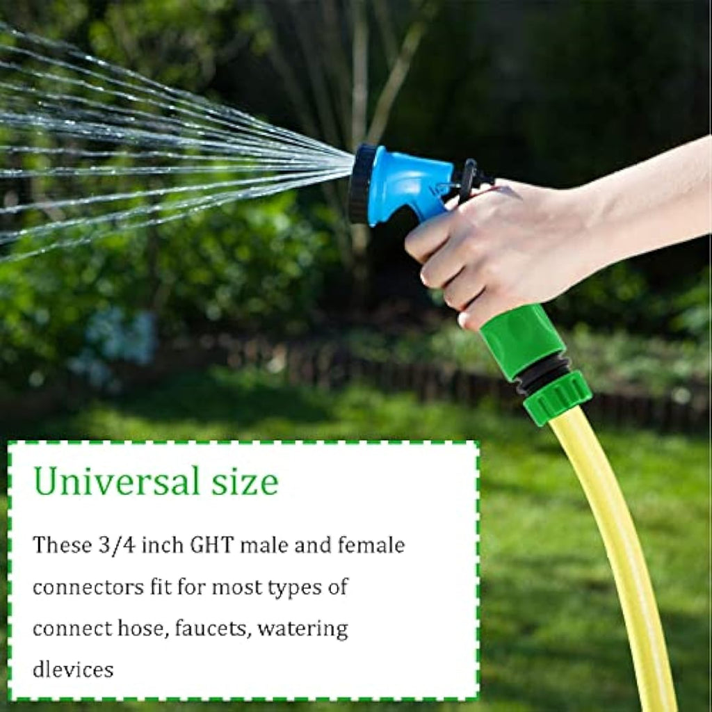 10Pcs Garden Hose Connector Kit | ABS Quick Pipe Fittings