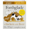 Forthglade Grain Free Puppy Wet Dog Food - Chicken & Liver (18 x 395g)