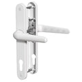Bwintech White UPVC Door Handle Set | 92mm Backset & 210mm Screw Hole