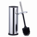VINN DUNN Stainless Steel Toilet Brush Holder with Silicone Brush – Chrome
