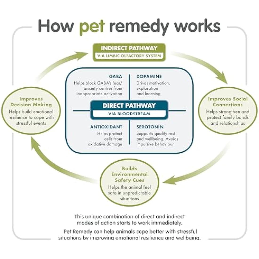 Pet Remedy Natural Calming Plug-In Diffuser with 40ml Refill Bottle