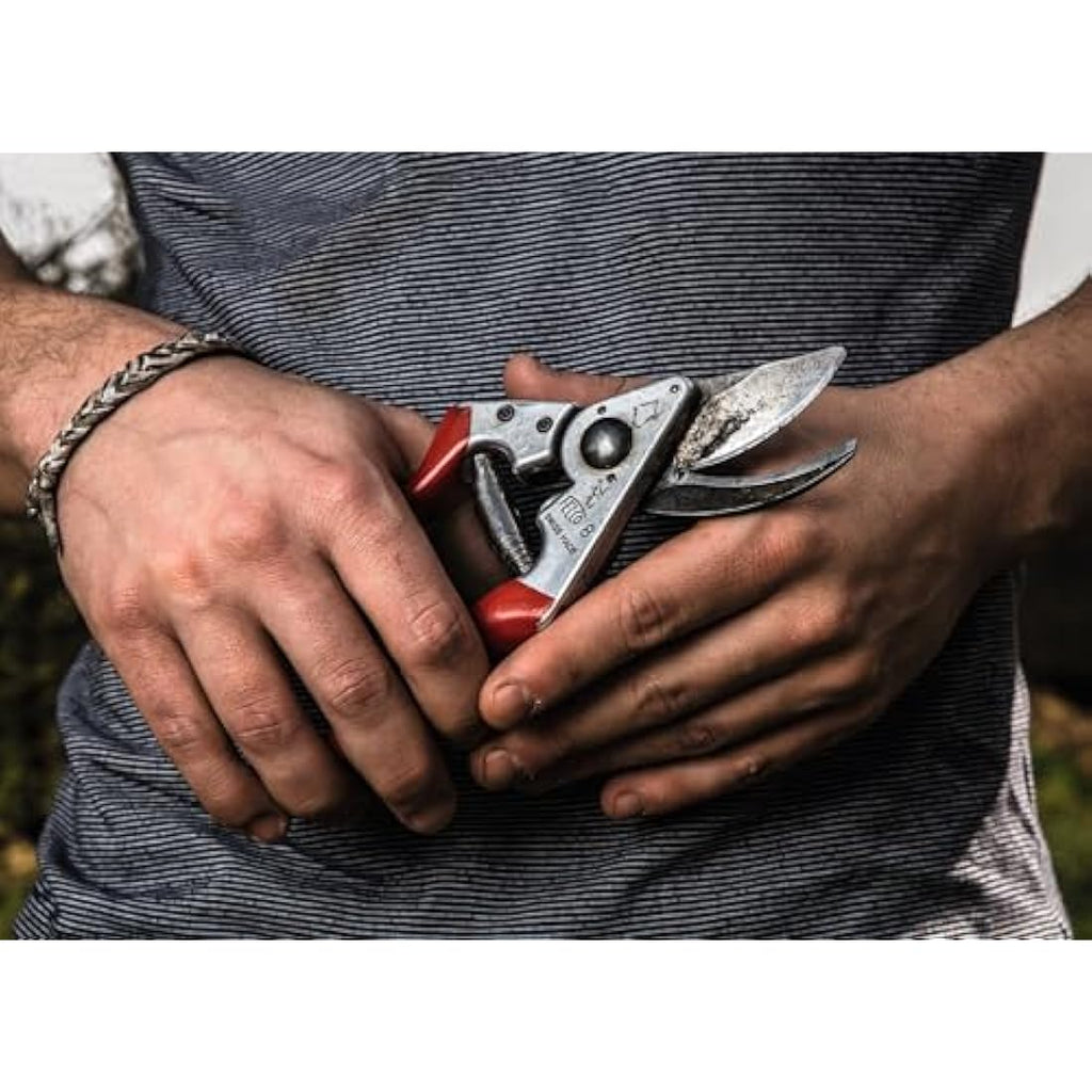 Felco Model 8 Classic Secateurs – Ergonomic Hardened Steel Pruning Shears
