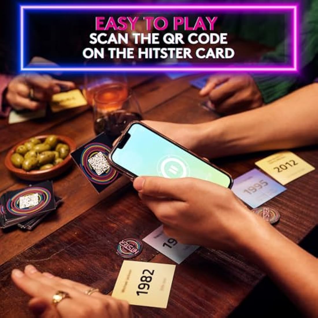 Hitster Music Party Board Game – 300+ Iconic Hits – UK Edition