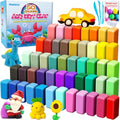 Air Dry Clay Kit - 50 Colors Magic Modelling Clay for Kids