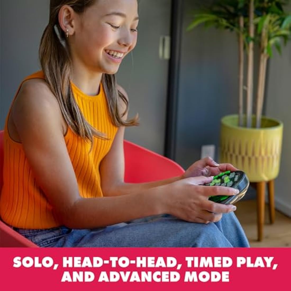 Learning Resources BrainBolt Handheld Memory Game | Electronic Brain Teaser