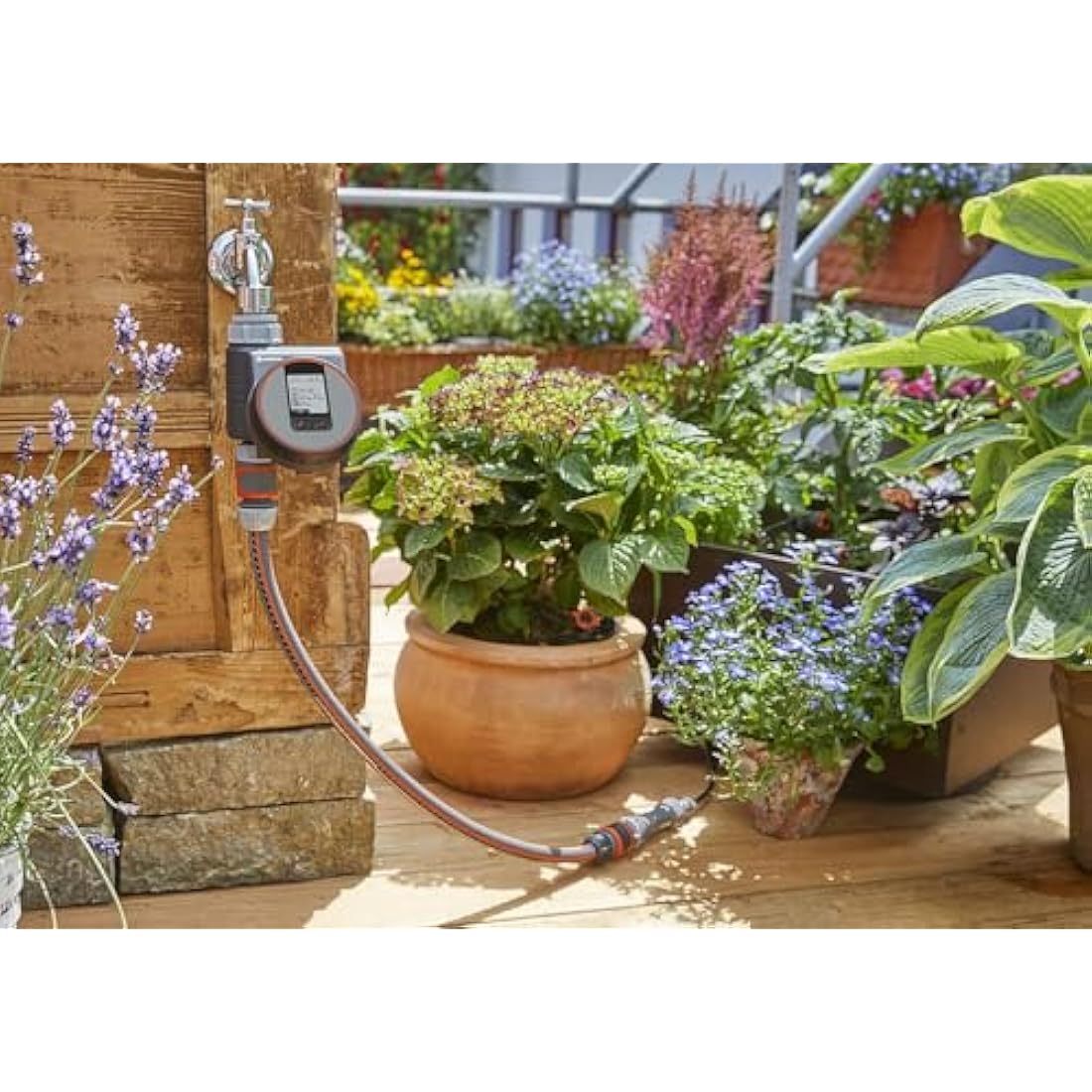 Gardena Flex Irrigation Controller – Automatic Drip System for Balcony