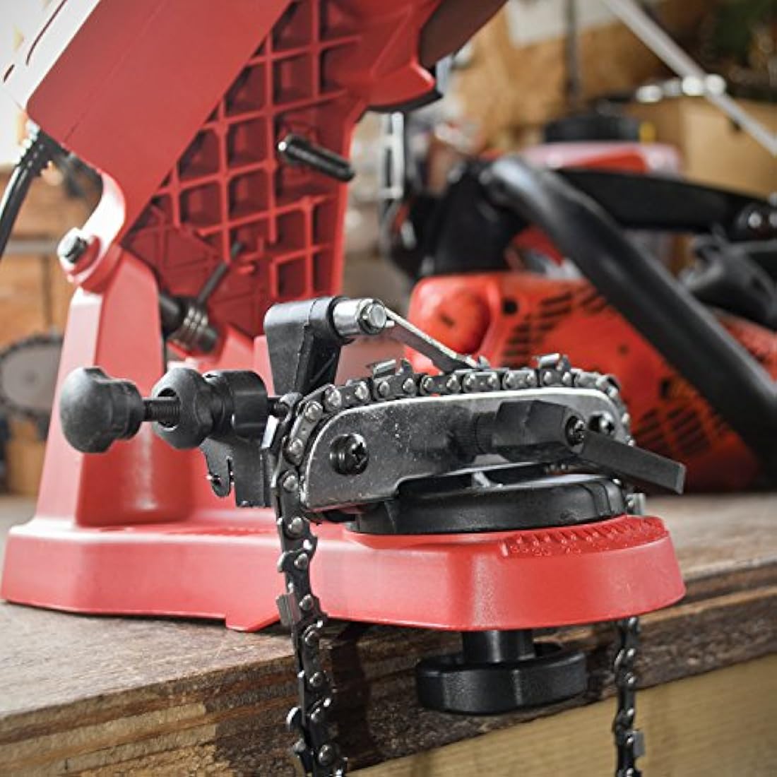 Faithfull Electric Chainsaw Sharpener – 85W Bench Mounted Tool