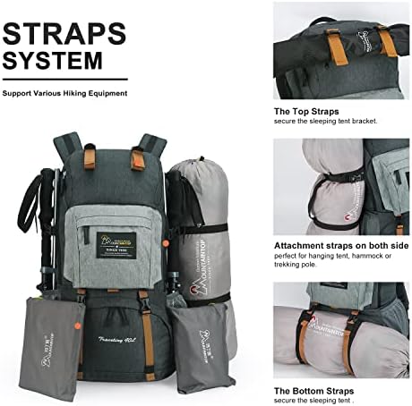 Jolof Store 40L Hiking Backpack – Water Resistant Trekking Rucksack