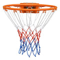 FUNJRPE 18-Inch Double Spring Basketball Rim | Wall-Mounted Steel Hoop