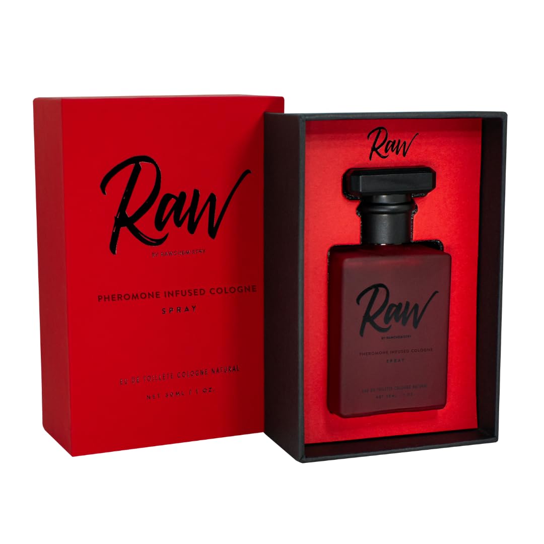 RawChemistry Raw Pheromone Infused Cologne for Men - Natural 1 Oz Spray