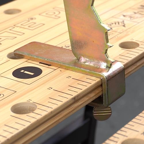 Jolof Store Forest Master Log Bench Jaws for Workbench – Heavy Duty Gold