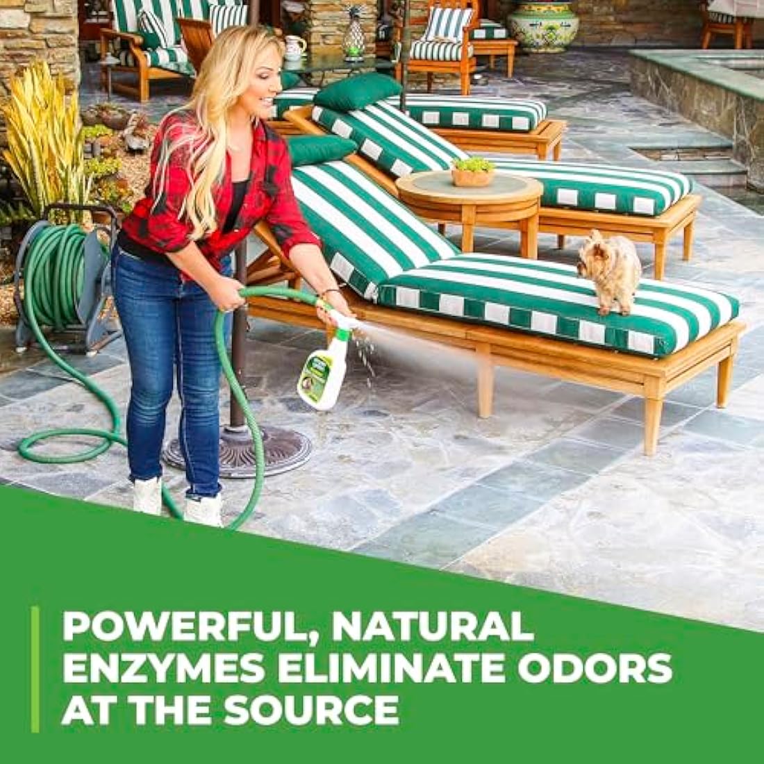 Simple Green Pet Outdoor Odor Eliminator - 1 Gallon Enzyme Refill