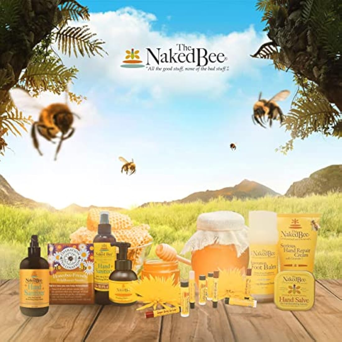 The Naked Bee Orange Blossom Hand & Foot Gift Set - Repair & Restore