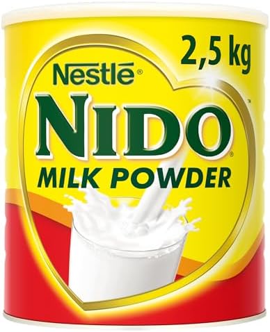 Nido Instant Full Cream Milk Powder – High Protein Halal Dairy, 2.5kg Tin