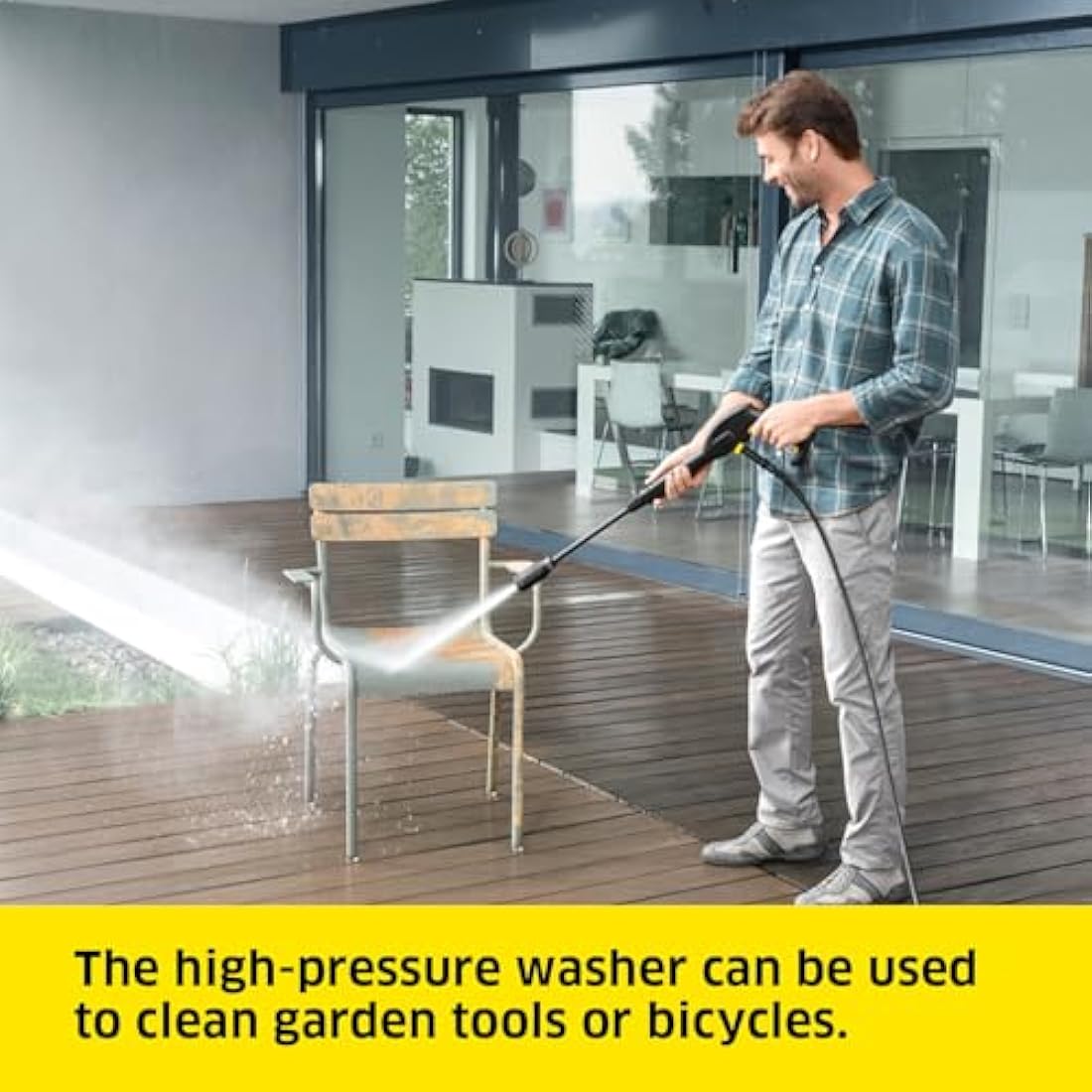 Kärcher K 2 Power Control Home Pressure Washer – 110 Bar with Home Kit