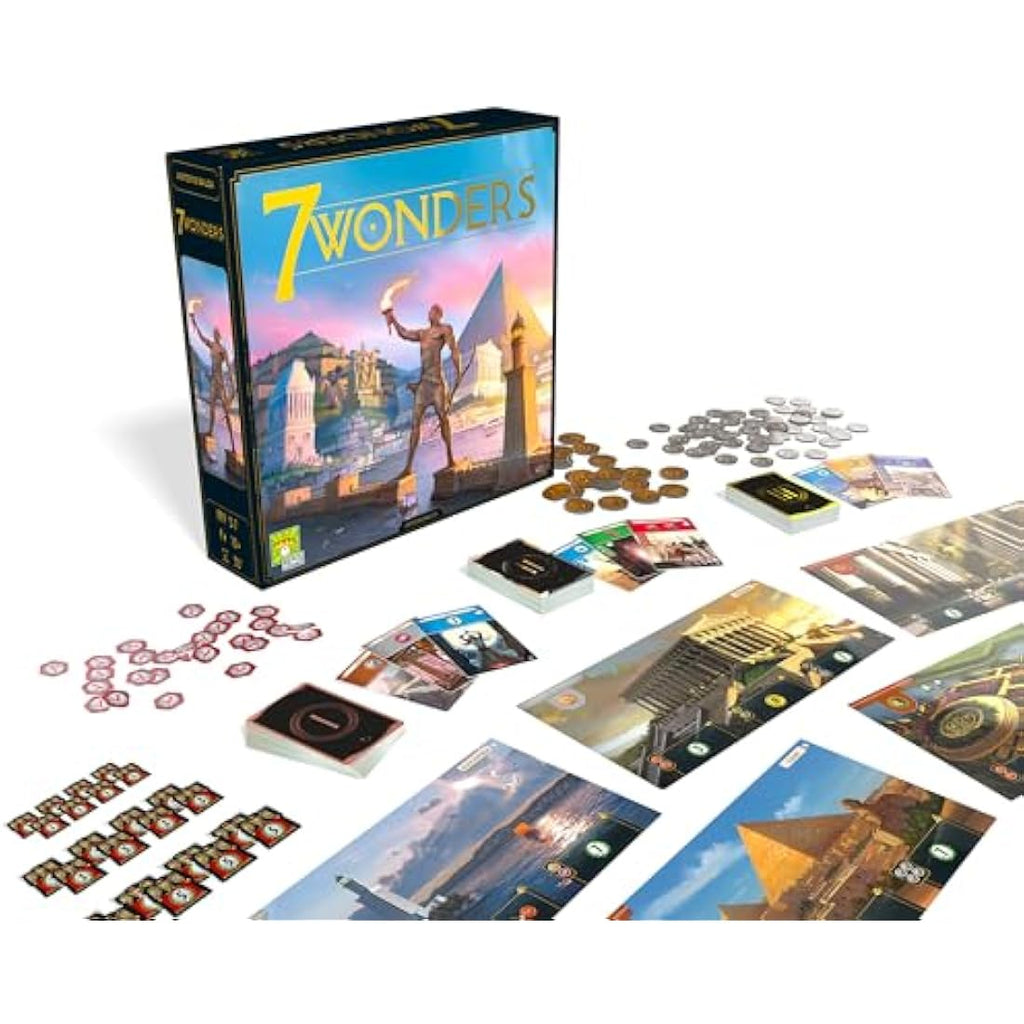 7 Wonders Board Game by Repos Production – Ancient Civilization Strategy