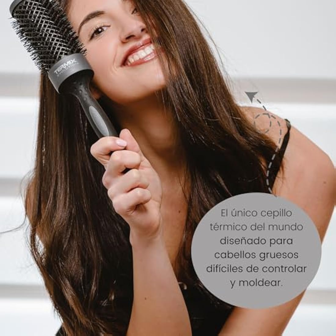 Termix Evolution Plus Hairbrush Set – 5-Pack for Thick Hair & Frizz