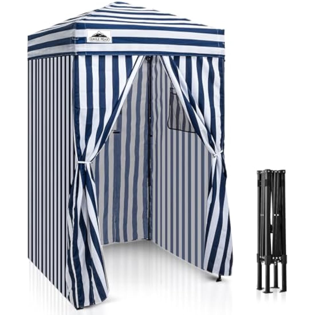 EAGLE PEAK Pop-up Privacy Changing Room – 4x4 Portable Cabana Canopy