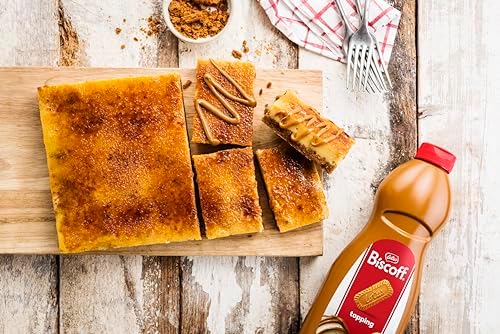 Biscoff Caramelised Biscuit Sweet Spread Topping | Vegan & Nut-Free - 1L