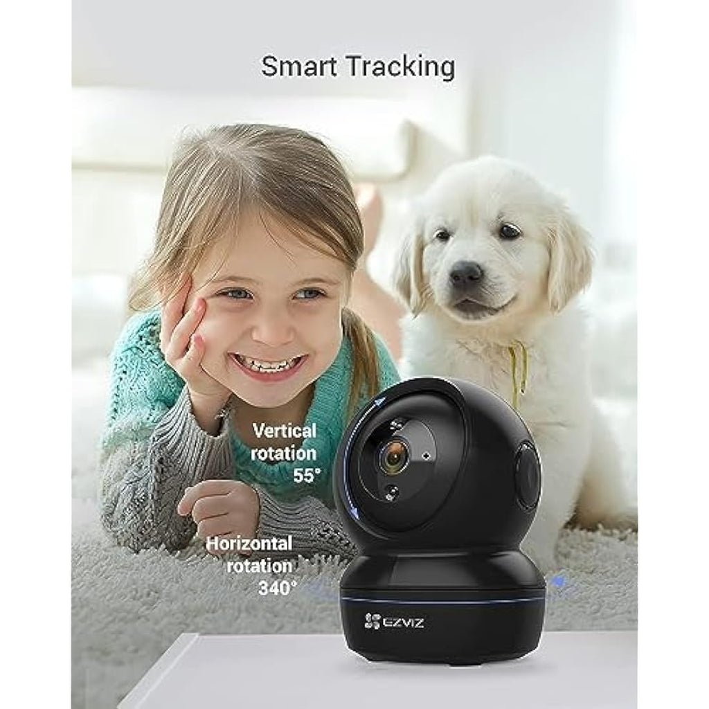 EZVIZ C6N 1080P Indoor Security Camera – 360° Smart Tracking & Night Vision