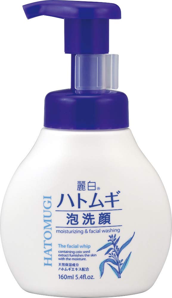 Reishaku Hatomugi Foam Face Wash & Body Cleanser - Japanese Skincare 160mL