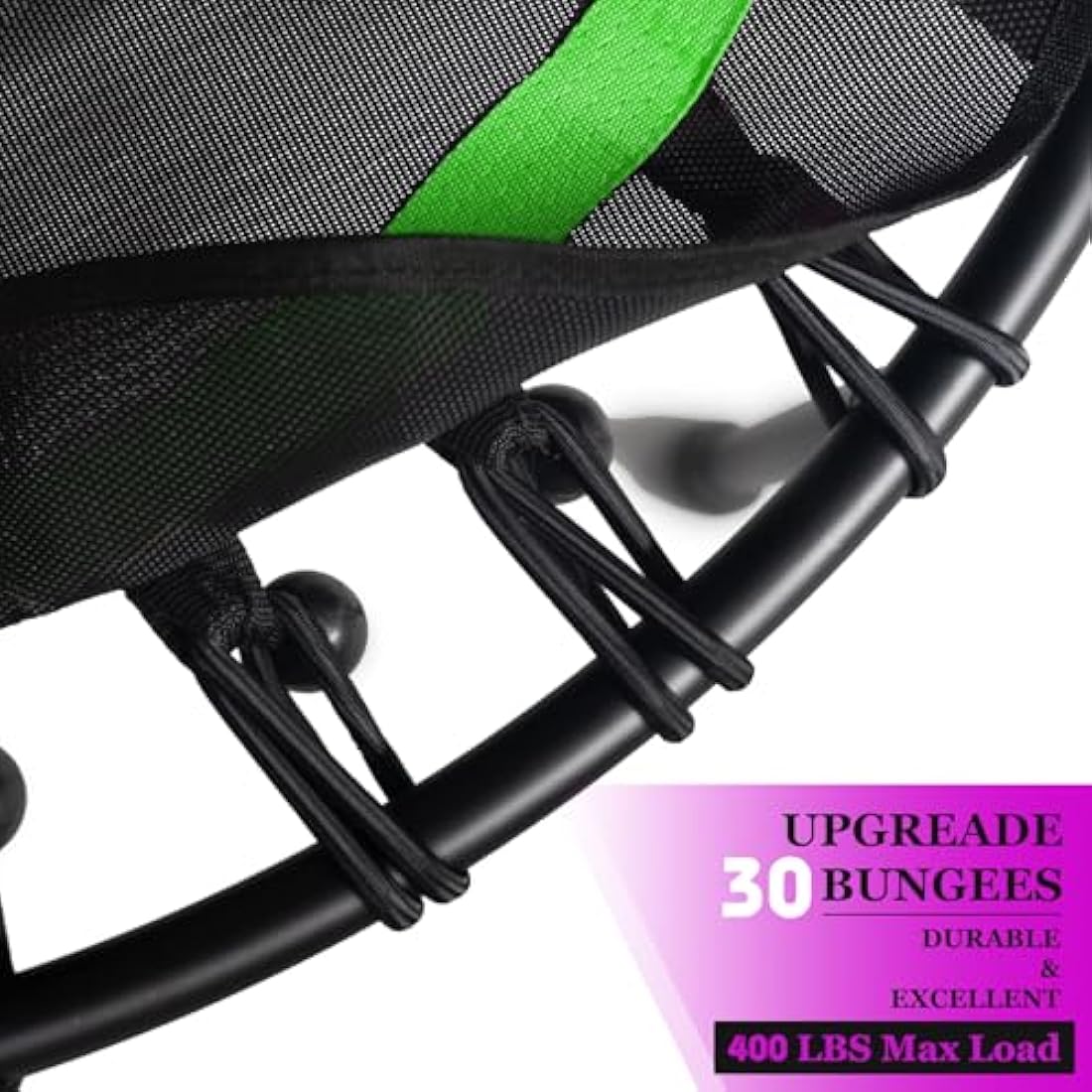 DARCHEN Rebounder Trampoline - 200KG Silent Mini Fitness Trampoline | 100CM