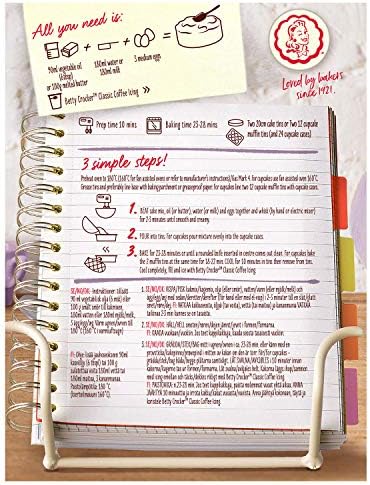 Betty Crocker Classic Coffee Cake Mix - 425g Vegetarian (Pack of 6)