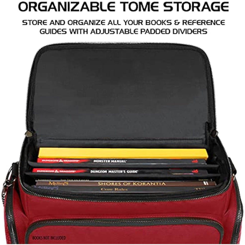 ENHANCE Dragon Hide RPG Adventurer's Bag | DND Miniature Storage Vault