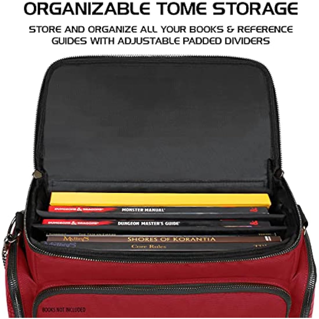 ENHANCE Dragon Hide RPG Adventurer's Bag | DND Miniature Storage Vault