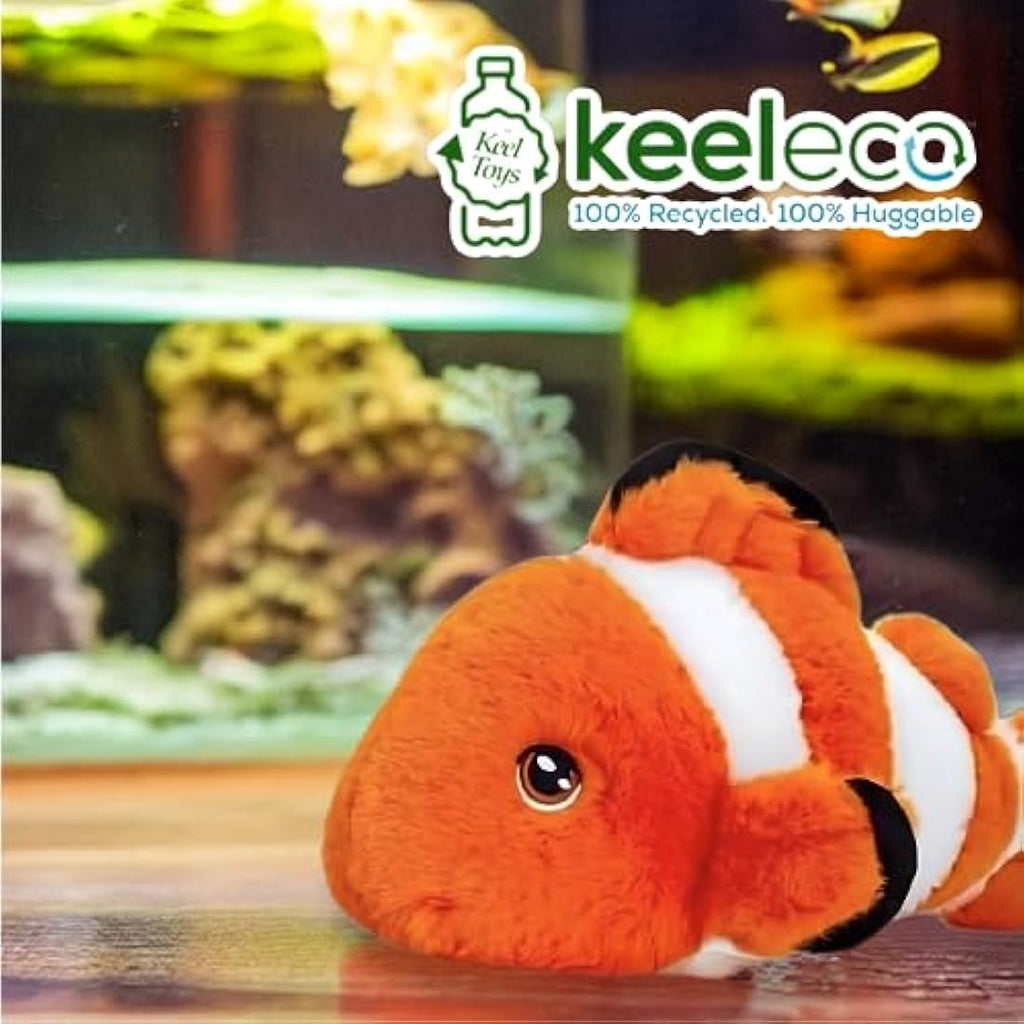 Clown Fish Plush – 100% Recycled Eco-Friendly Soft Toy