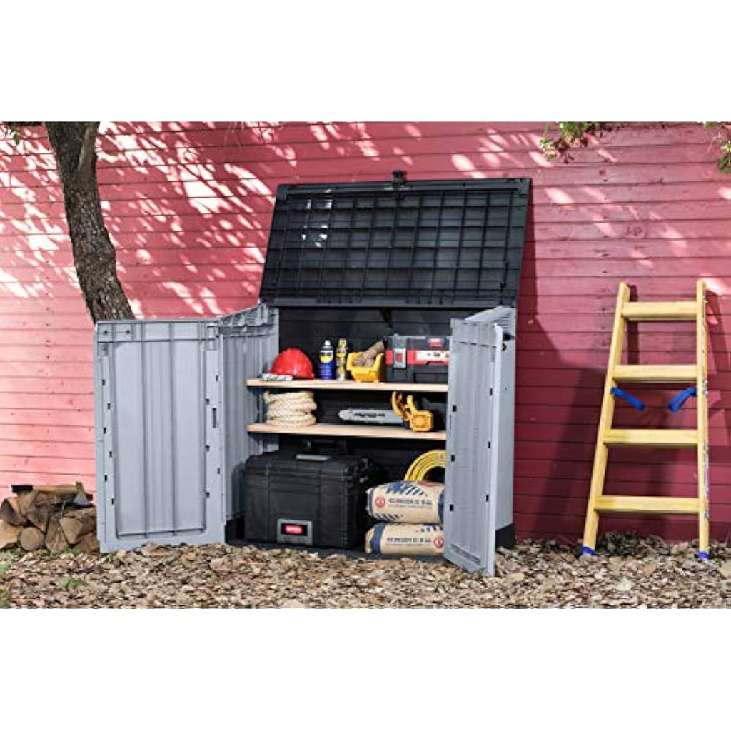Keter Store It Out Nova Garden Storage Shed - 880L Grey Outdoor Box