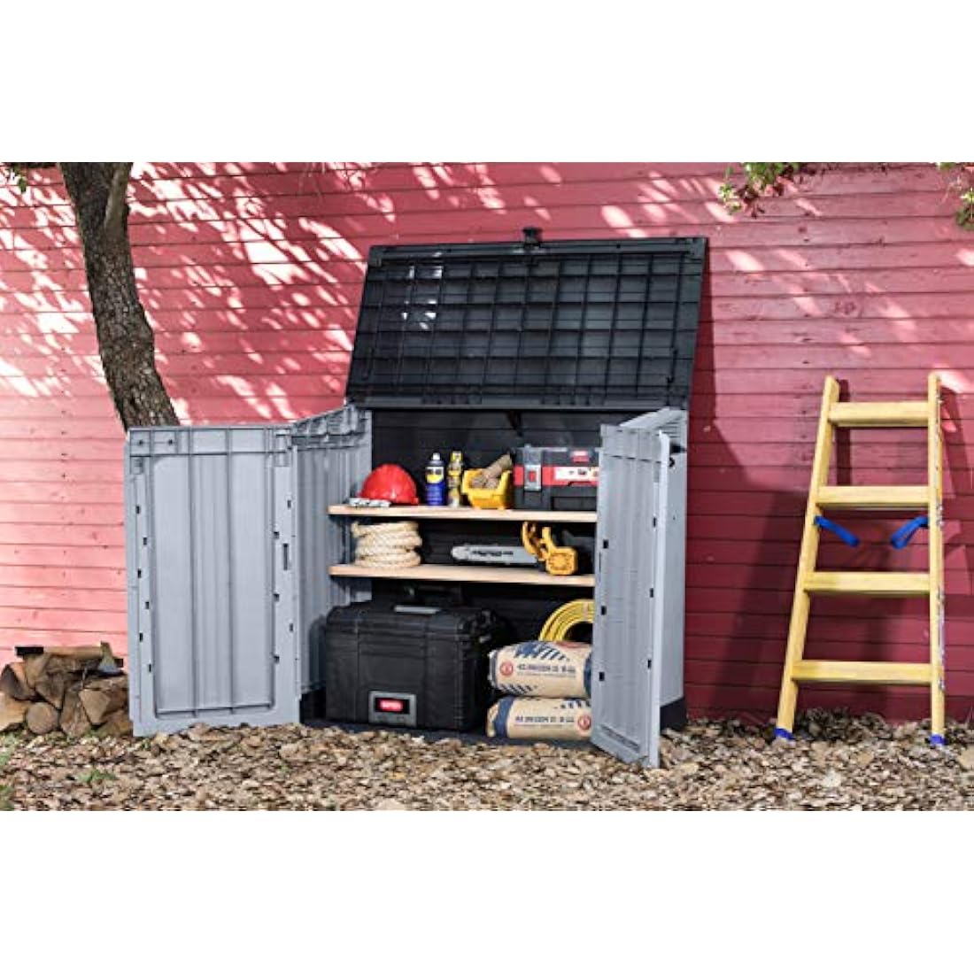 Keter Store It Out Nova Garden Storage Shed - 880L Grey Outdoor Box