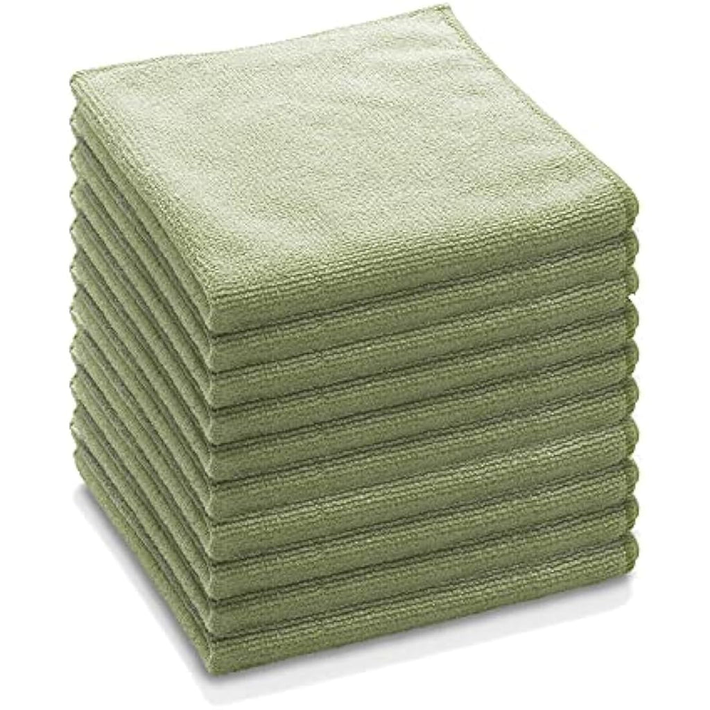 E-Cloth General Purpose Microfibre Cleaning Cloth, Green, 10 Pack