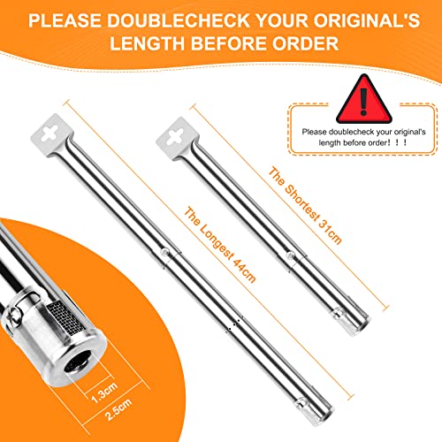 GFTIME Universal Adjustable Stainless Steel Burner & Heat Plate Kit, 3 Pack