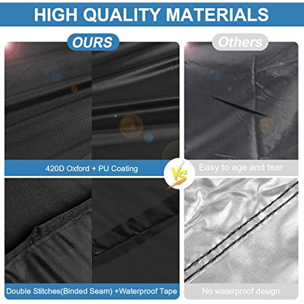 Vansheim Waterproof BBQ Grill Cover for Weber Q1000 | Oxford Fabric