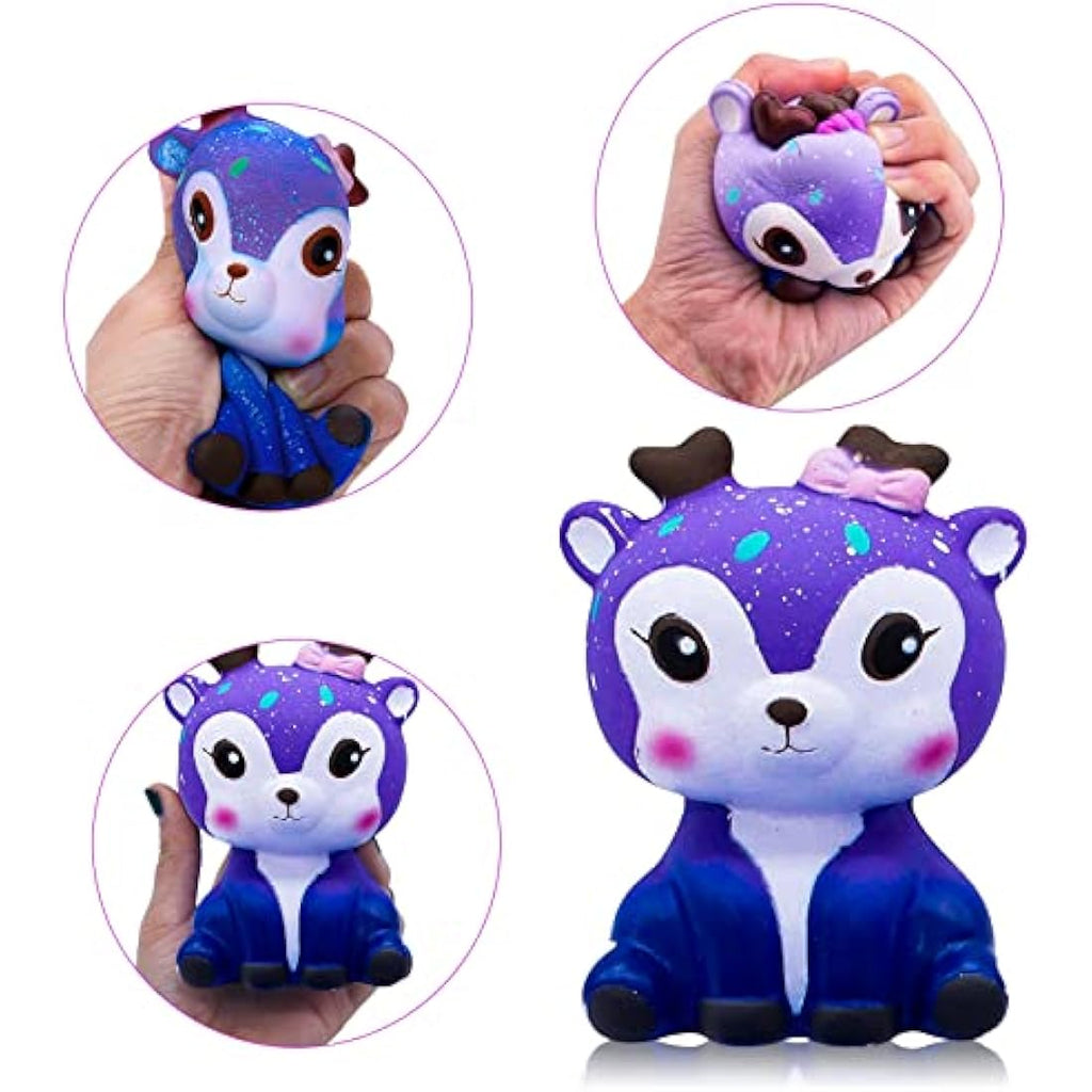 Galaxy Squishies – 4 Pack Slow Rising Scented Stress Toys