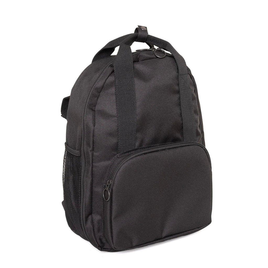 Baby Mom Unisex Canvas Backpack - Black