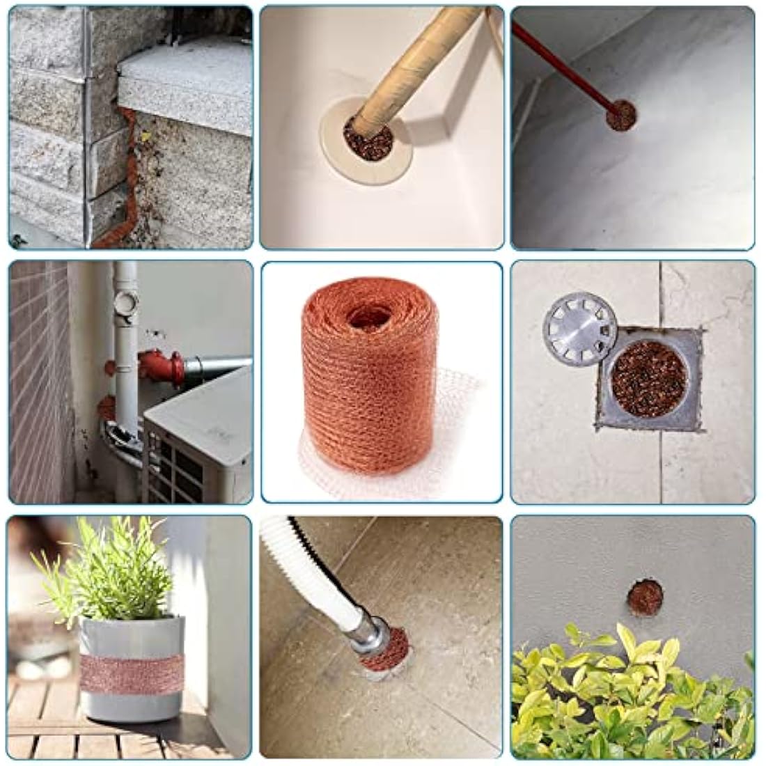 Pure Copper Mesh – 20ft Rodent & Pest Control Wire Blocker