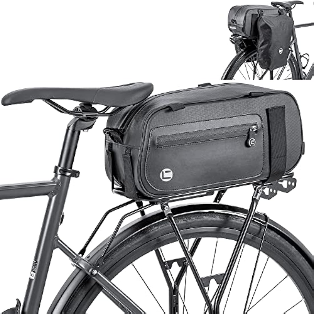 26L Waterproof Bike Trunk Bag – MTB Rear Rack Pannier