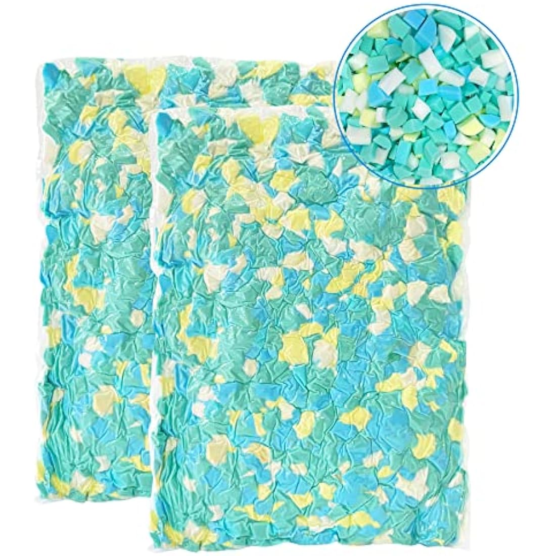 Welacer Shredded Memory Foam Refill - 4.4KG Bean Bag & Pillow Filler