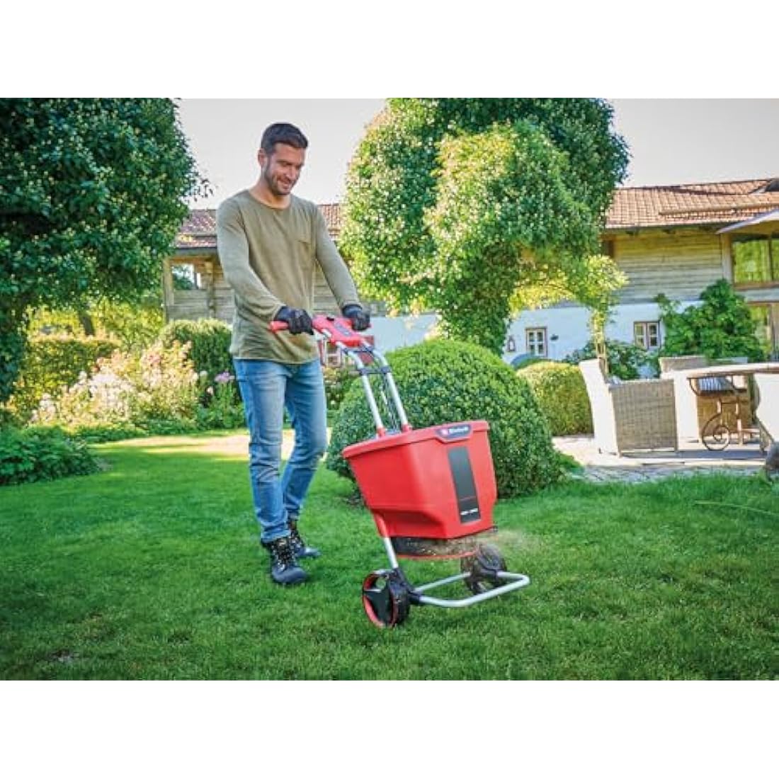 Einhell Power X-Change 22L Cordless Spreader – Variable Speed GE-SR 18/22