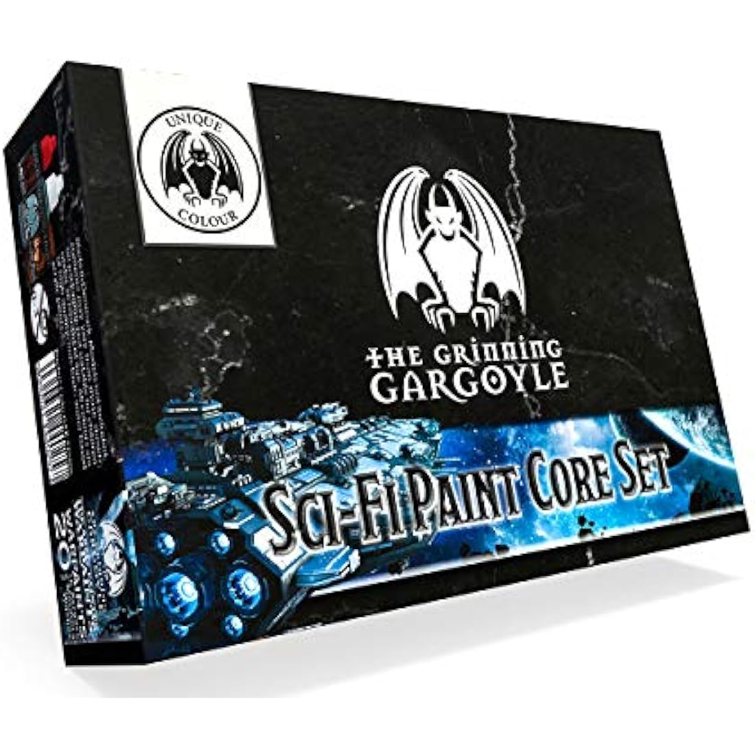 Grinning Gargoyle Sci-Fi Acrylic Paint Set - 20 Colors for Miniatures