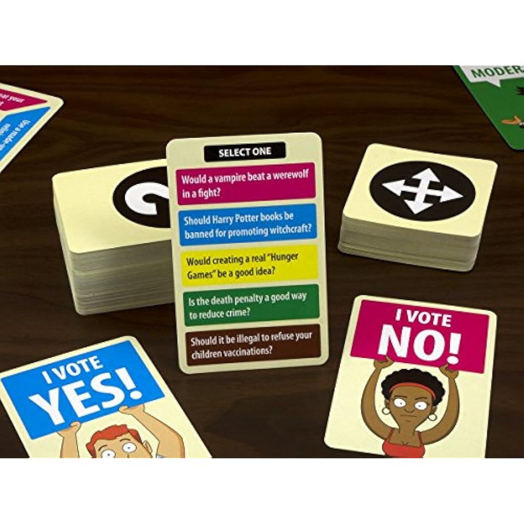 Mindmade Debatable Party Game – Hilarious Adult Debate Card Game