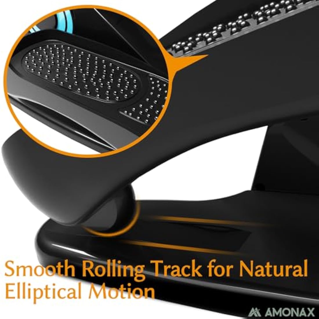 Amonax Electric Seated Pedal Exerciser | Under Desk Elliptical for Seniors