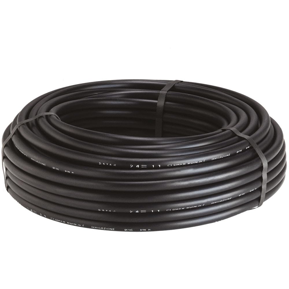 Claber Drip Irrigation Tubing – Black/Orange/Grey Garden Hose (87275)