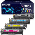 STAROVER 305X 305A Remanufactured Toner Cartridge for HP LaserJet Pro (4-Pack)