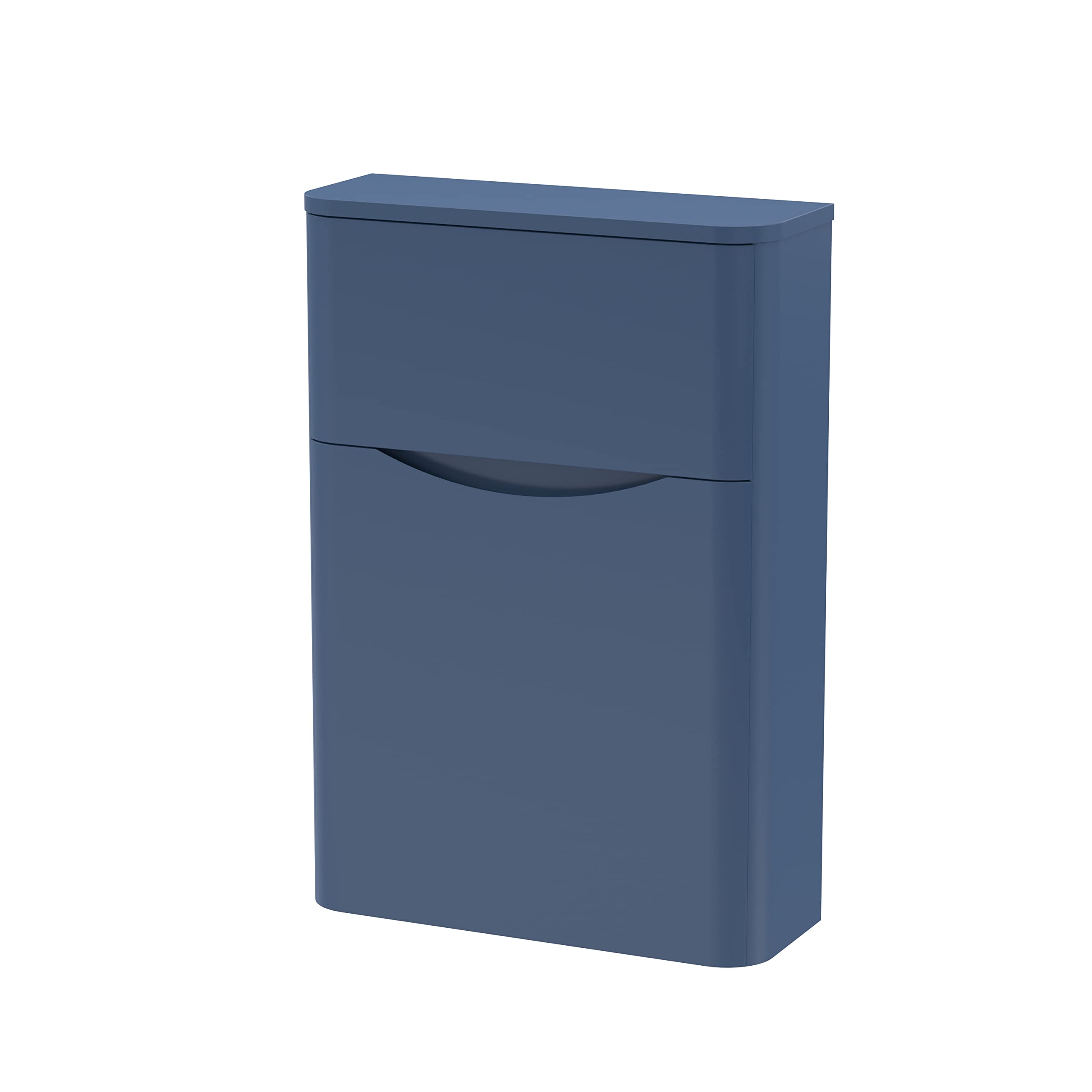nuie Lunar Floor Standing WC Toilet Unit – 550mm Satin Blue