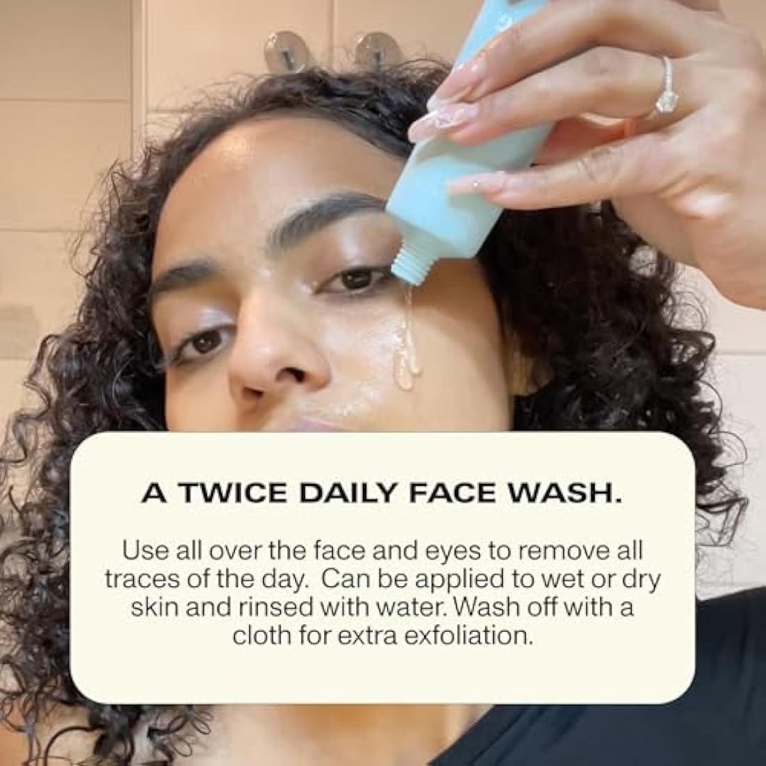 Faace Dirty Rose Water Face Cleanser – Vegan AHA & Zinc Gel, 100ml