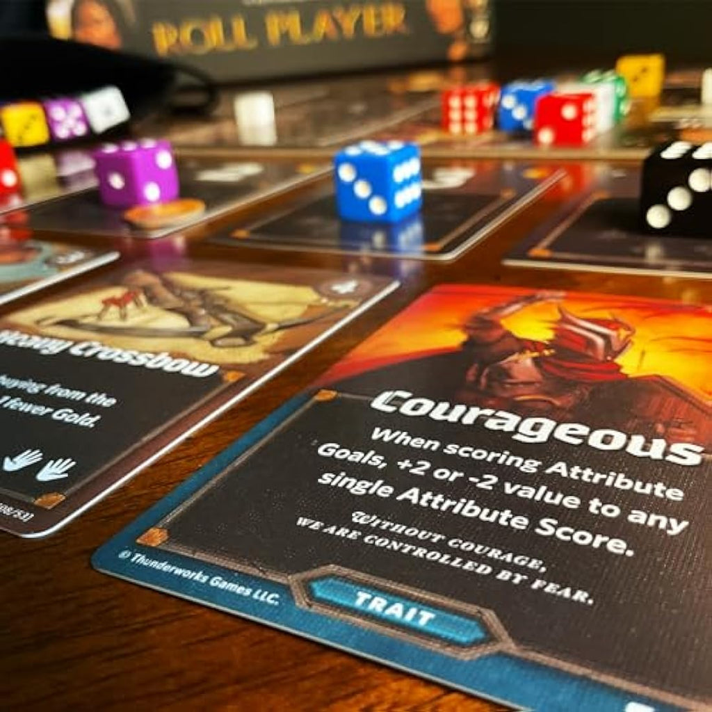 Roll Player Board Game – Fantasy Character Creation Strategy Dice Game
